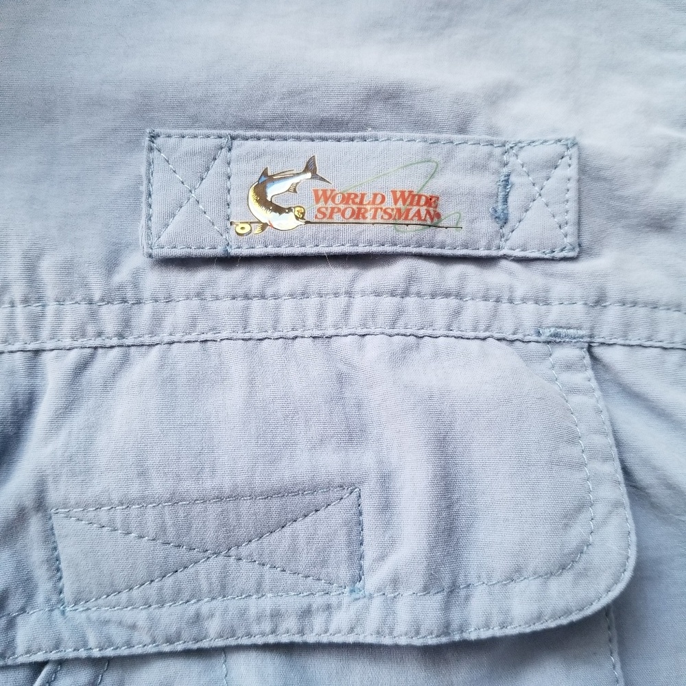 World Wide Sportsman Ventilated‎ Fishing Shirt M, 00295 - Picture 2 of 6